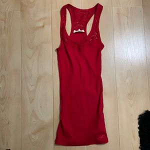 HOLLISTER LACE TANK TOP SIZE XS!